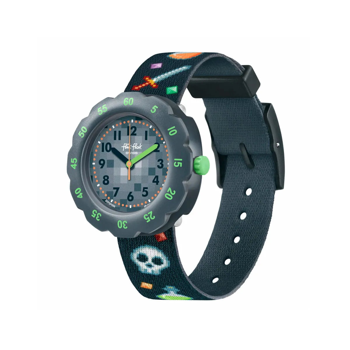 ZFPSP066 Swatch Flik Flak reloj de niños pulsera de tela