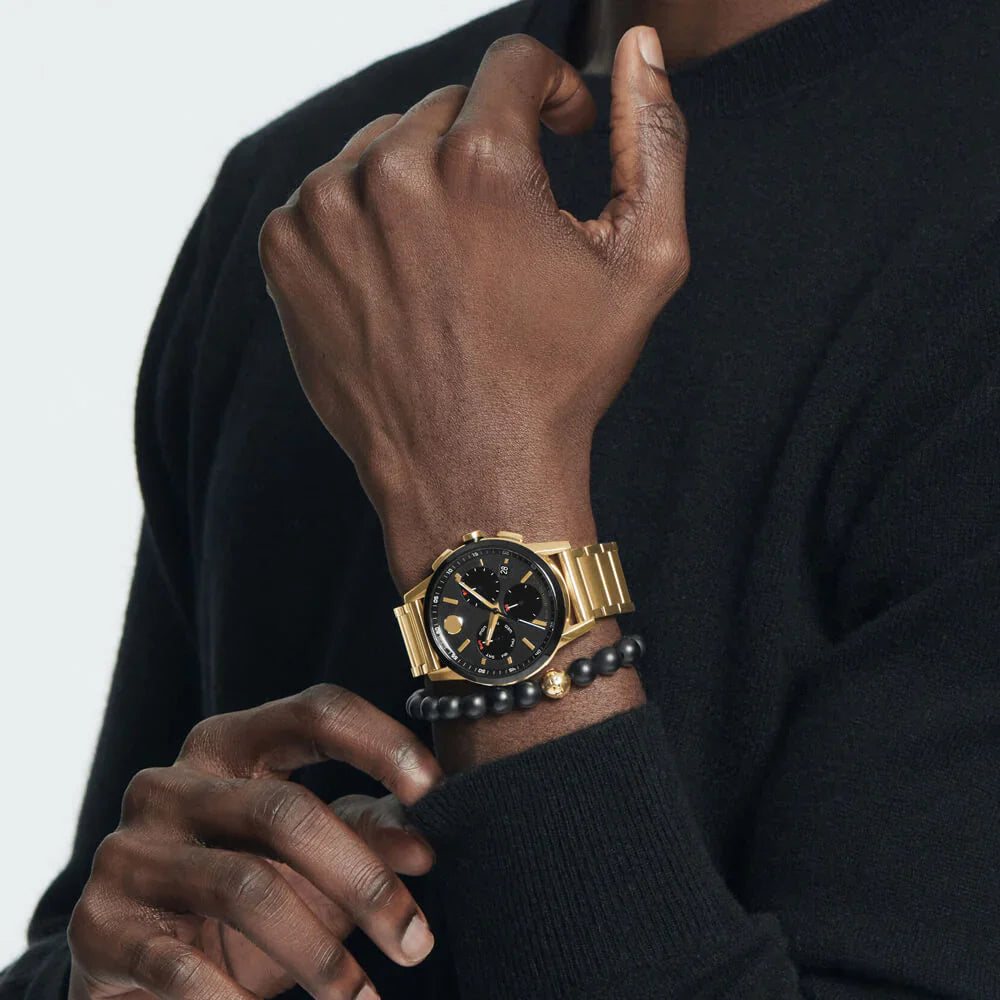 0607803 Reloj Movado Museum de hombre pulsera de metal 43 mm