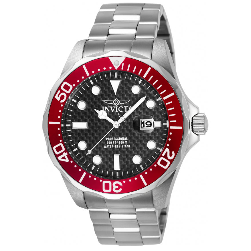 Invicta Pro Diver para caballero pulsera de metal 47 mm