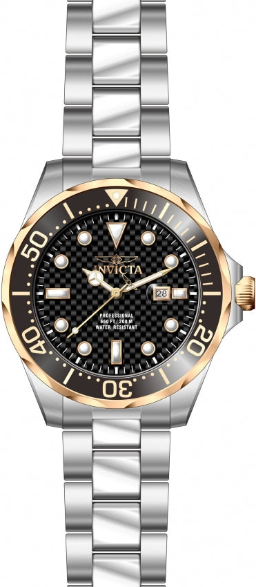 Invicta Pro Diver para caballero pulsera de metal 47 mm