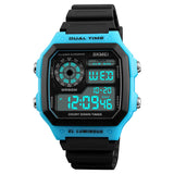 1299 Reloj Skmei para caballero deportivo digital pulsera de caucho