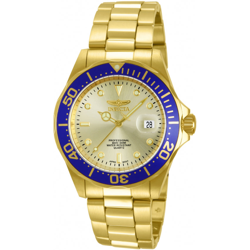 Reloj Invicta Pro Diver para caballero banda de metal 40 mm