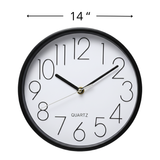 Reloj de Pared Análogo Color Blanco - Varios Tamaños