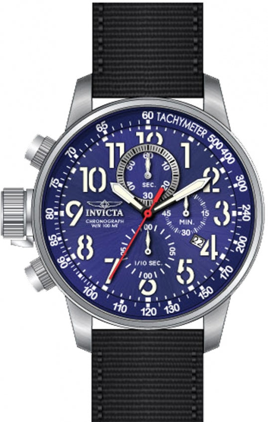 Reloj Invicta Force Zager de hombre pulsera de tela 46 mm