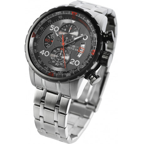 17204 Invicta Aviator Reloj para Hombre Pulsera de Acero Inoxidable