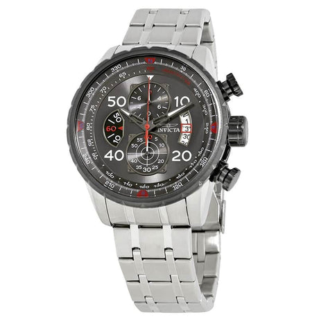 17204 Invicta Aviator Reloj para Hombre Pulsera de Acero Inoxidable