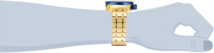Invicta Aviator Reloj para Hombre Pulsera de Acero Inoxidable