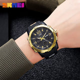 2102 Reloj Skmei pulsera de caucho para hombre