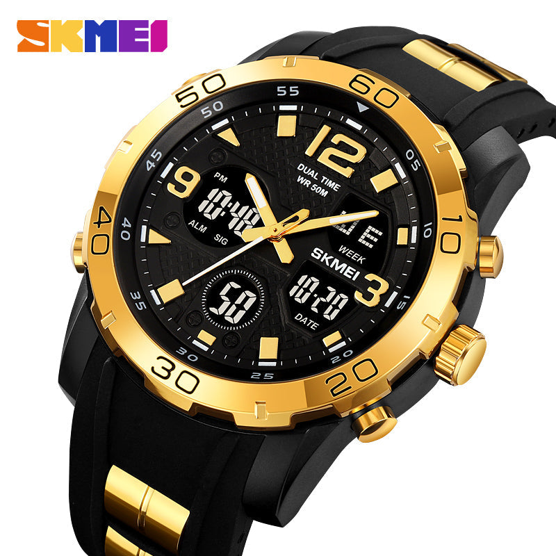 2102 Reloj Skmei pulsera de caucho para hombre