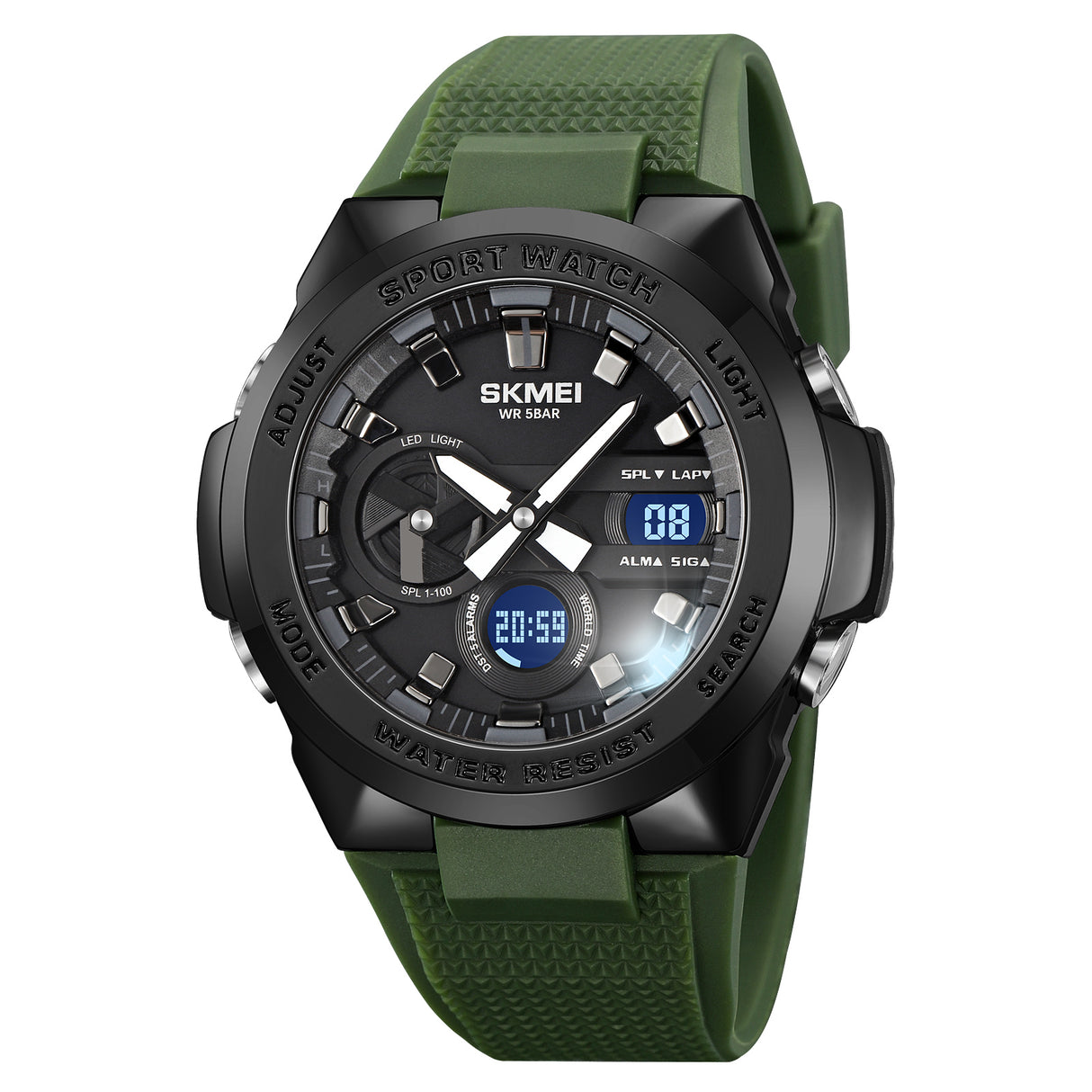 2105 Skmei reloj deportivo para hombre doble hora