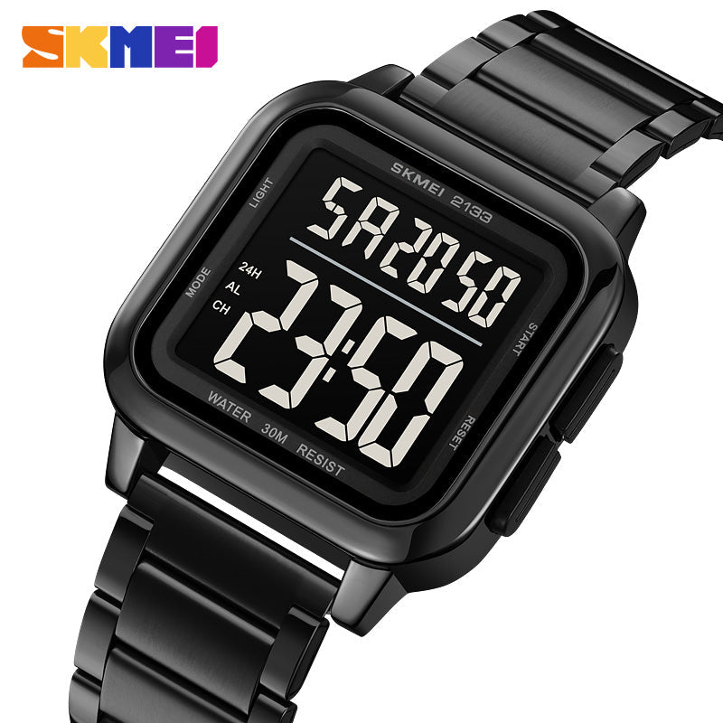 2133 Reloj Skmei para caballero pulsera de metal