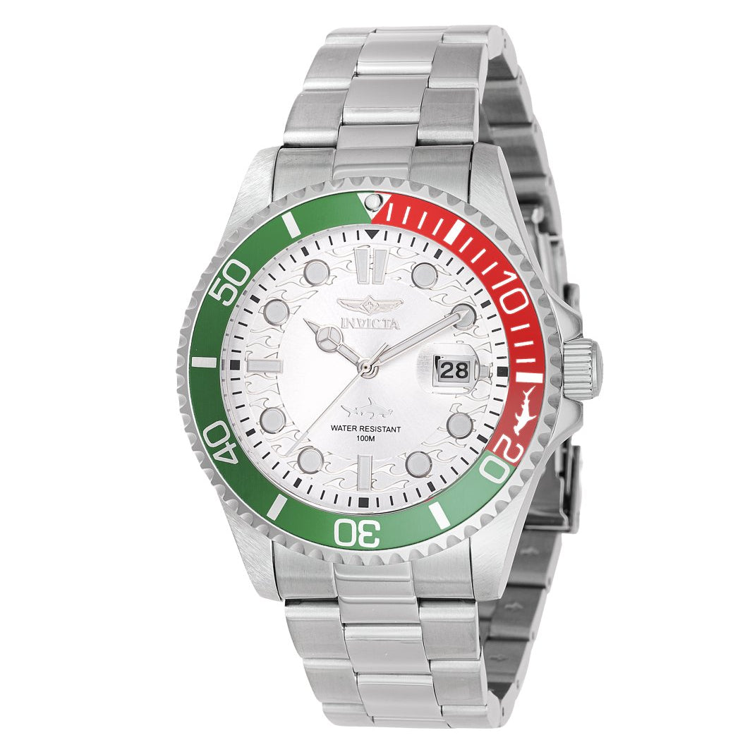 Reloj Invicta Pro Diver de caballero banda de metal 43 mm
