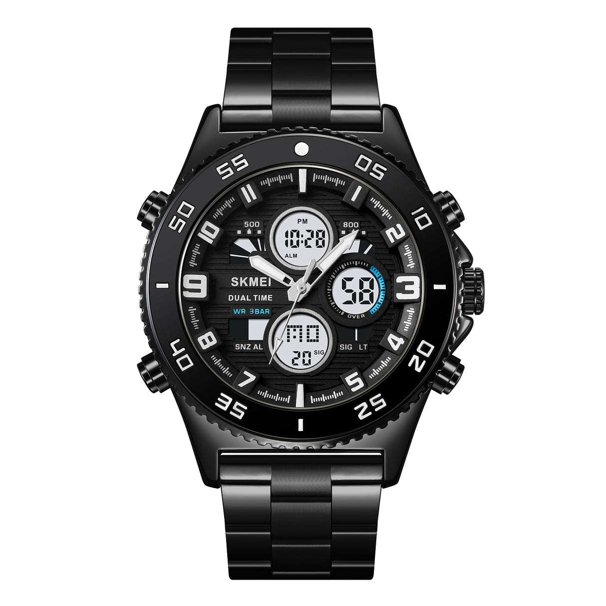 2205 Skmei reloj Doble hora para hombre