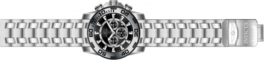 Reloj Invicta Pro Diver Scuba de hombre banda de metal 50 mm