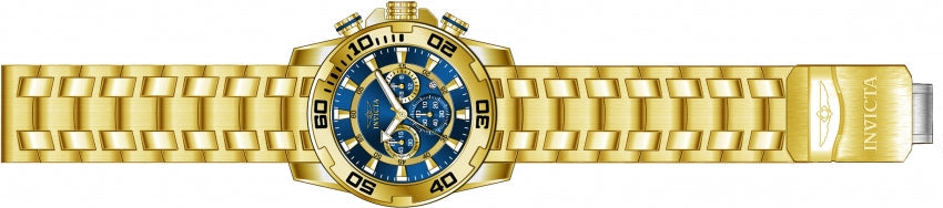 Reloj Invicta Pro Diver Scuba de hombre banda de metal 50 mm
