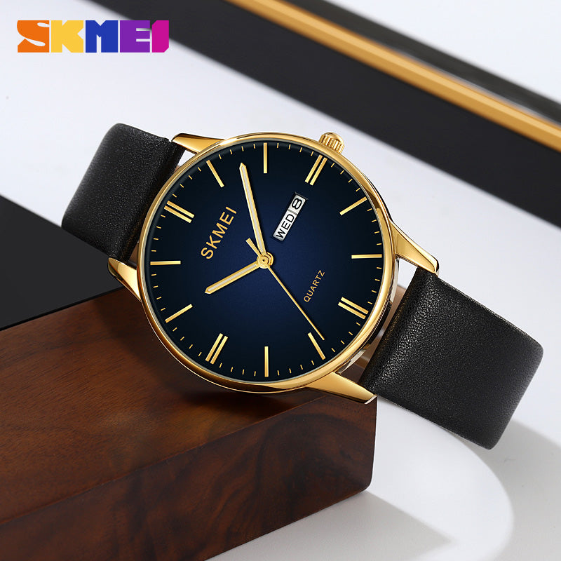 2250 Reloj Skmei para hombre pulsera de cuero