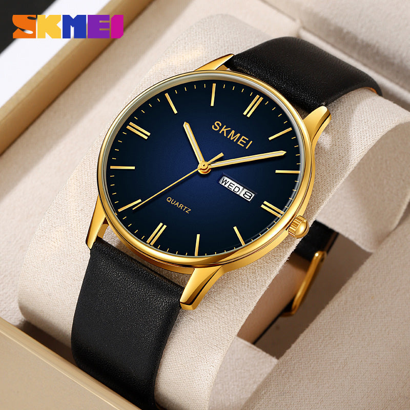 2250 Reloj Skmei para hombre pulsera de cuero