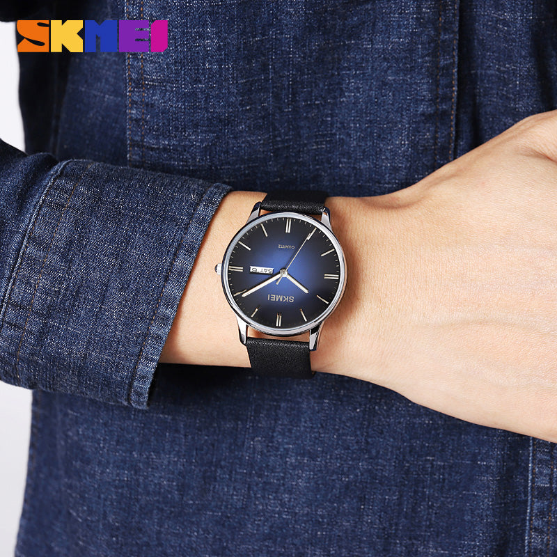 2250 Reloj Skmei para hombre pulsera de cuero