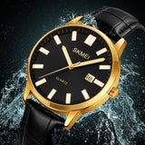 2252 Reloj SKMEI para hombre pulsera de cuero