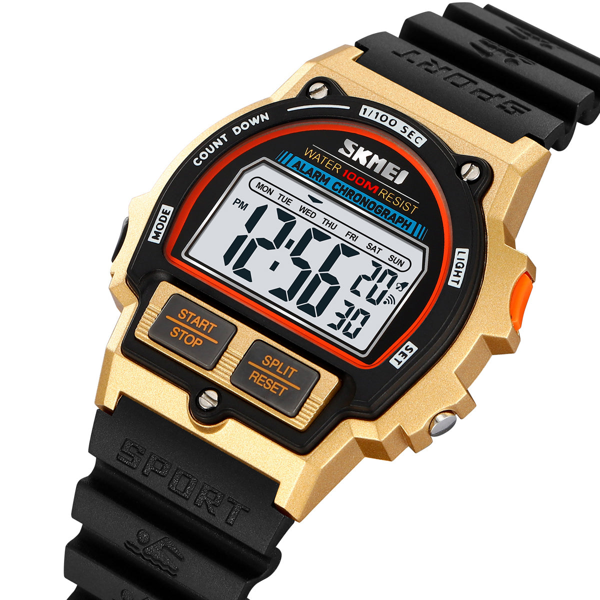 2263 Reloj Skmei para caballero deportivo digital pulsera de resina