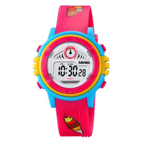 2266 Reloj SKMEI para niños pulsera de caucho