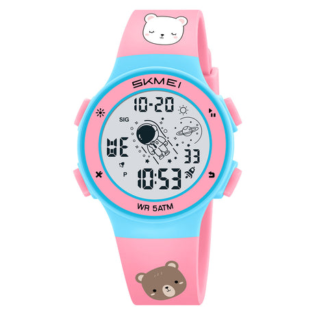 2267 Reloj Skmei infantil digital pulsera de resina