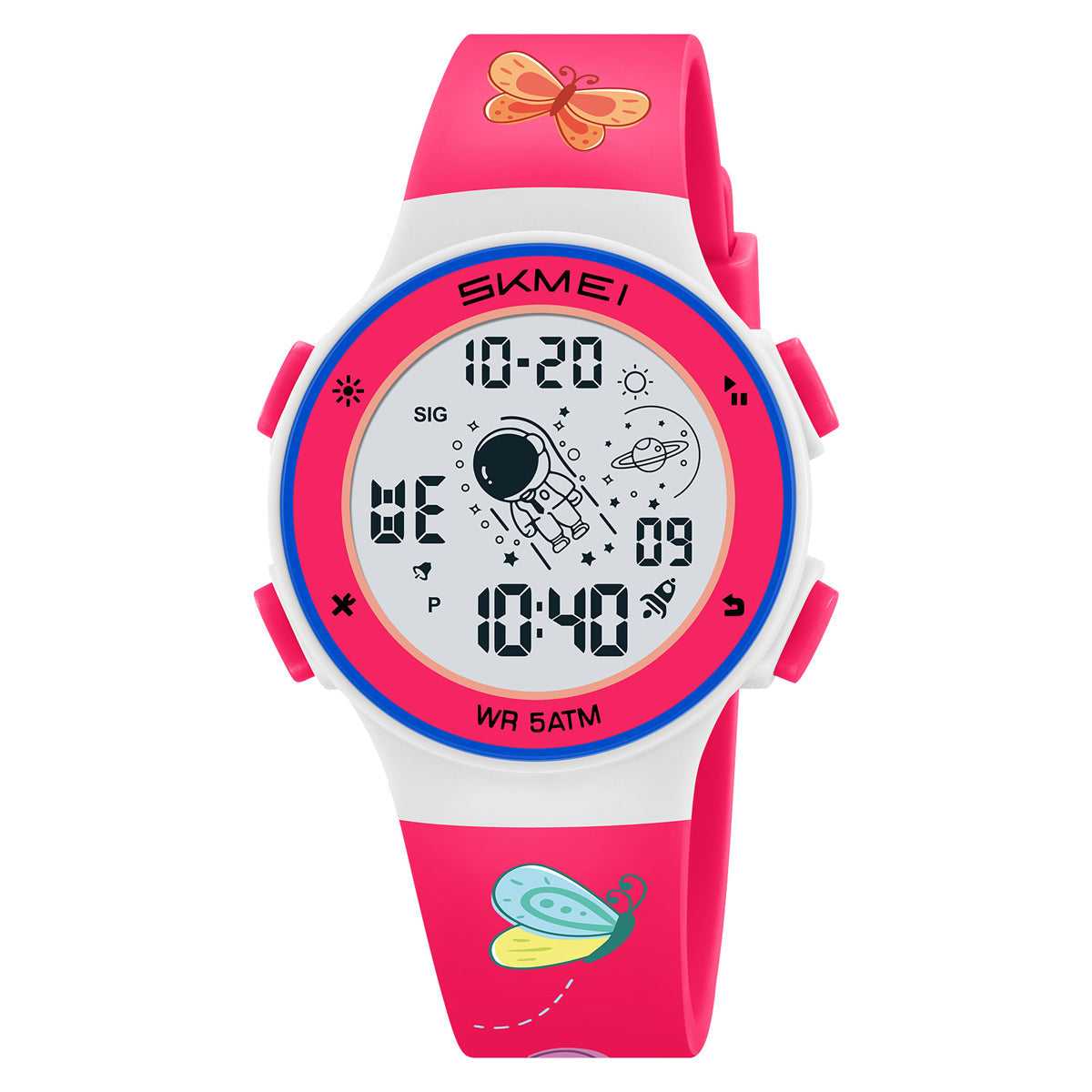 2267 Reloj Skmei infantil digital pulsera de resina