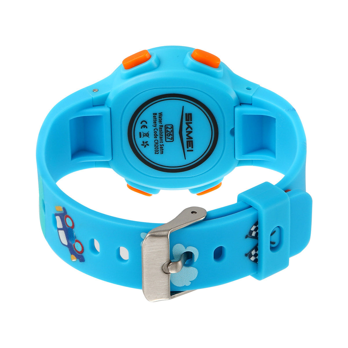 2267 Reloj Skmei infantil digital pulsera de resina