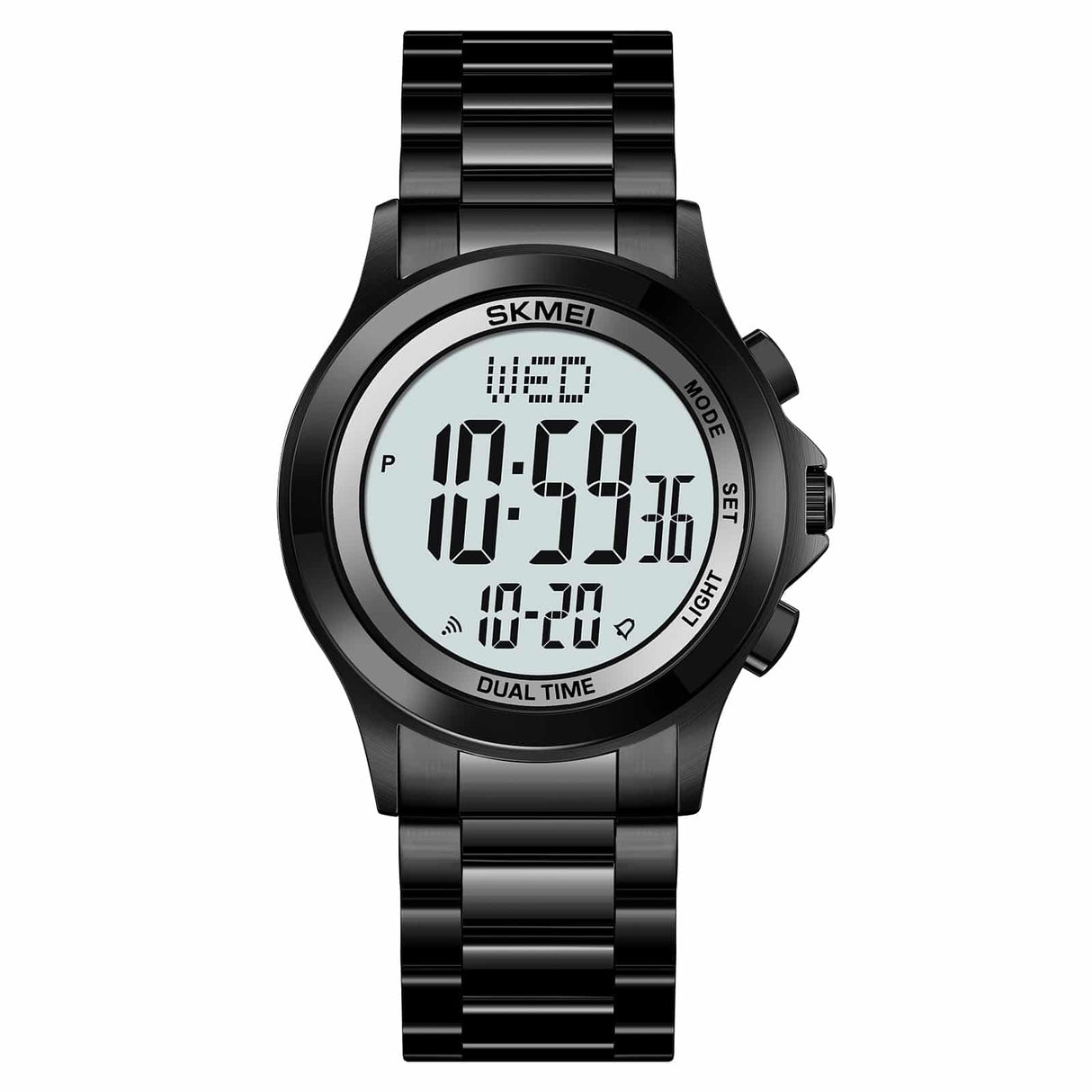 2271 Skmei reloj para hombre pulsera de acero inoxidable digital