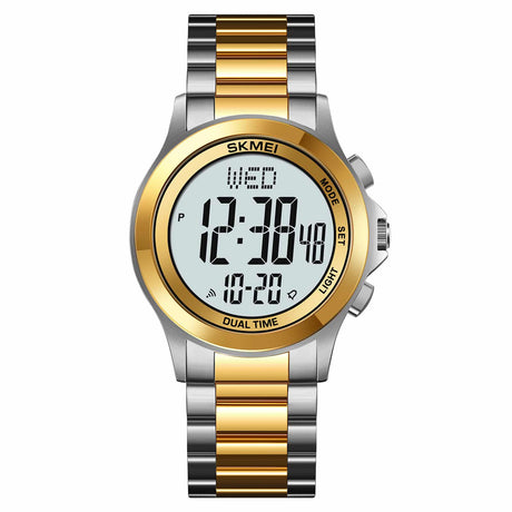 2271 Skmei reloj para hombre pulsera de acero inoxidable digital