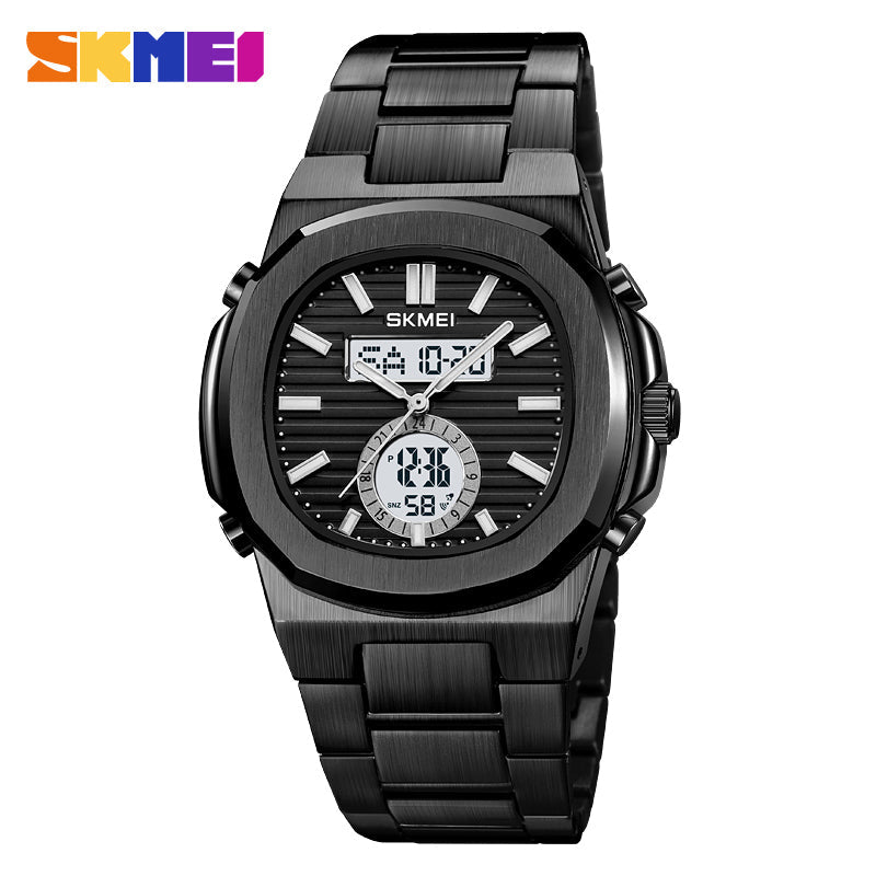 2279 Reloj Skmei para caballero pulsera de acero inoxidable