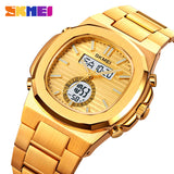 2279 Reloj Skmei para caballero pulsera de acero inoxidable