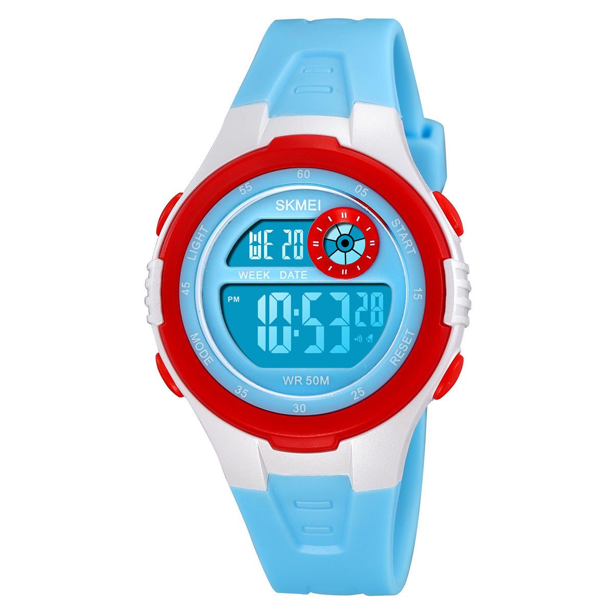 2280 Reloj Skmei para niños pulsera de resina digital