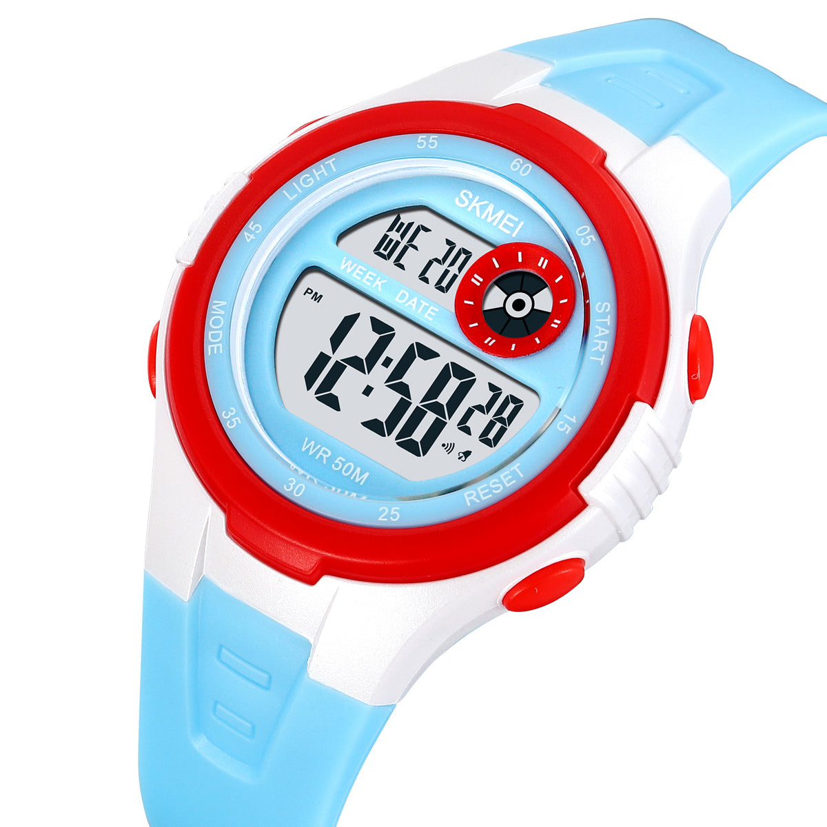 2280 Reloj Skmei para niños pulsera de resina digital