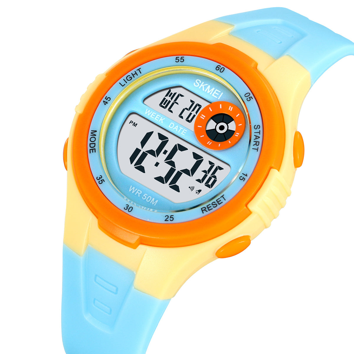 2280 Reloj Skmei para niños pulsera de resina digital