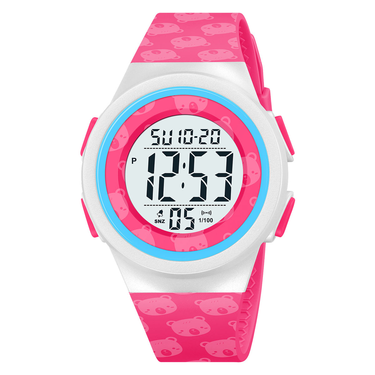 2286 Reloj Skmei infantil digital pulsera de goma