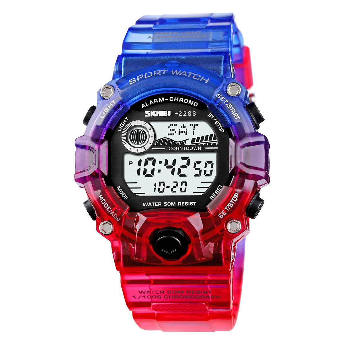 2288 Reloj Skmei infantil pulsera de caucho digital