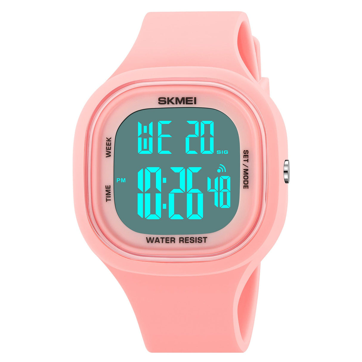 2290 Reloj Skmei para mujer pulsera de caucho