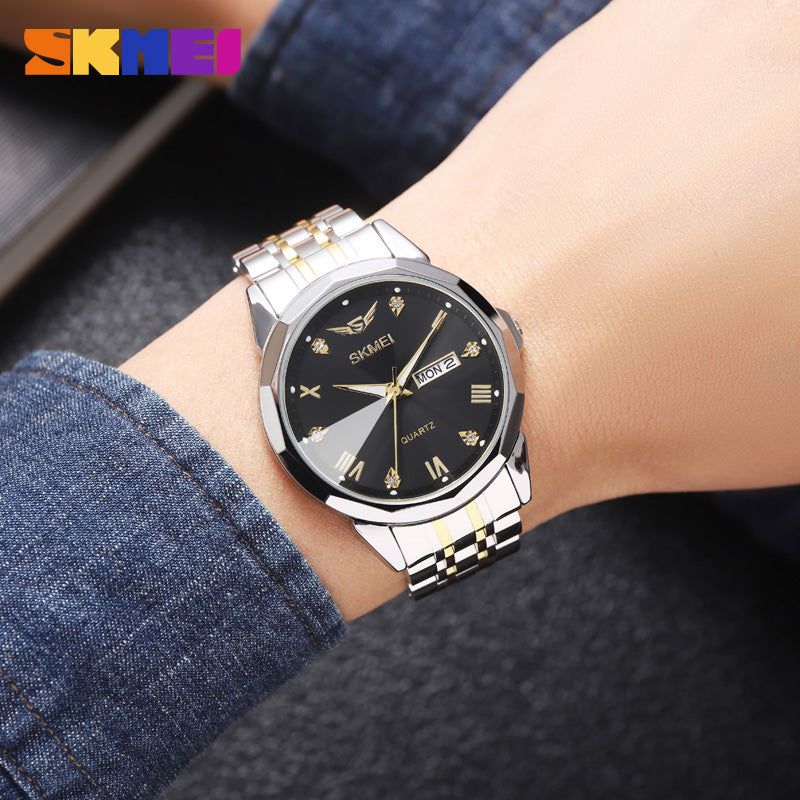 2291 Reloj Skmei para hombre banda de metal