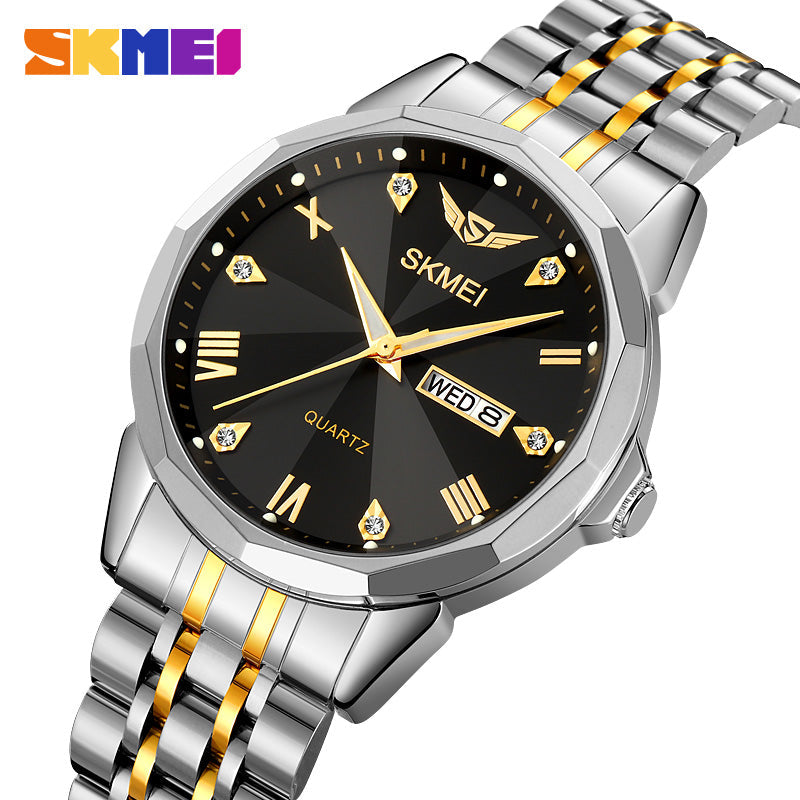 2291 Reloj Skmei para hombre banda de metal