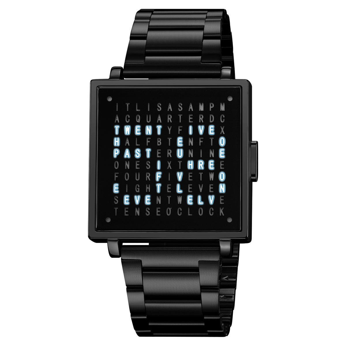 2312 Reloj Skmei Unisex digital pulsera de metal