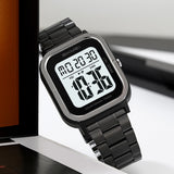 2316 Reloj Skmei para hombre pulsera de metal digital