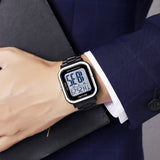 2316 Reloj Skmei para hombre pulsera de metal digital