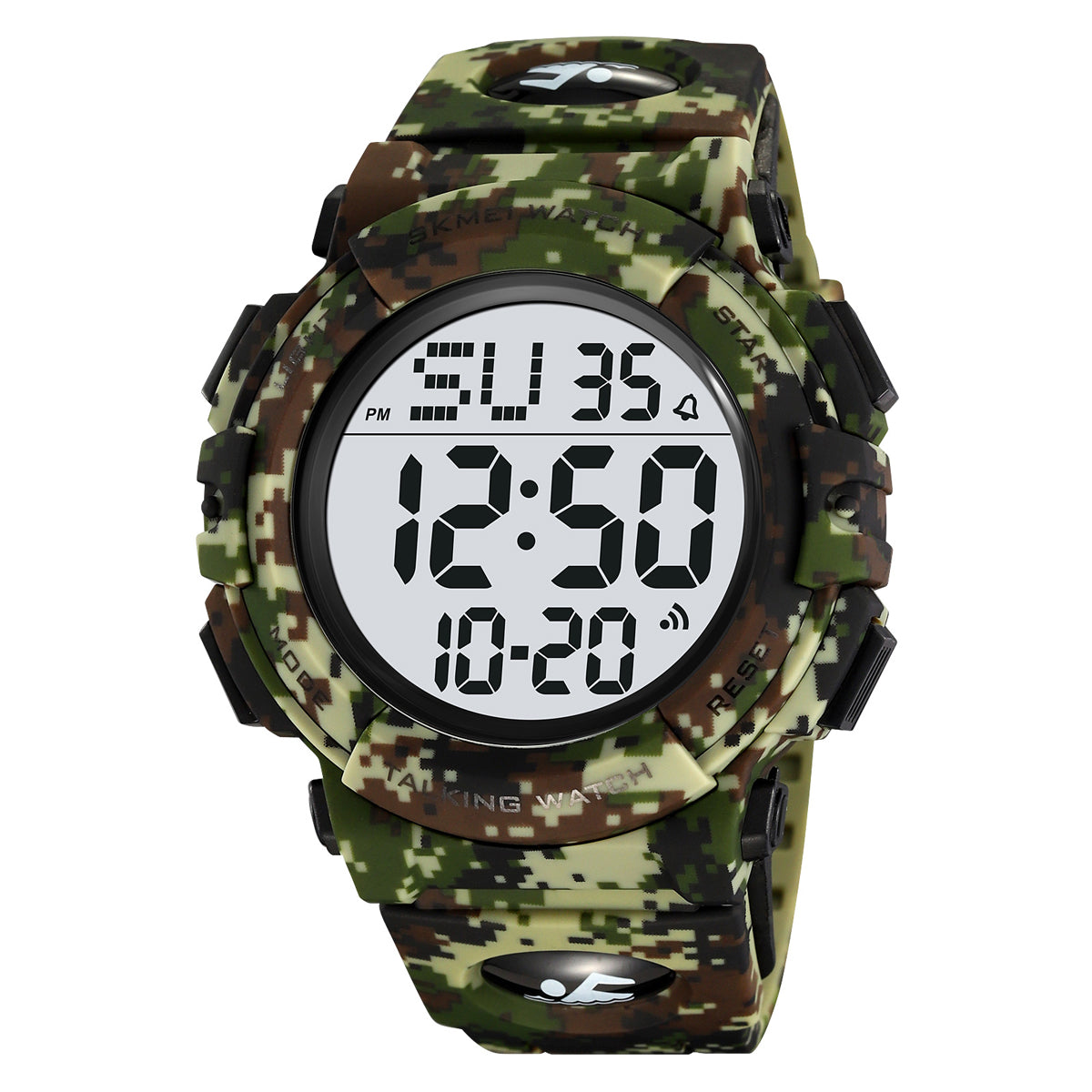 2322 Reloj Skmei para hombre pulsera de caucho