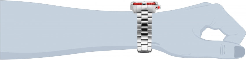 Invicta reloj para caballero pulsera de metal 52mm