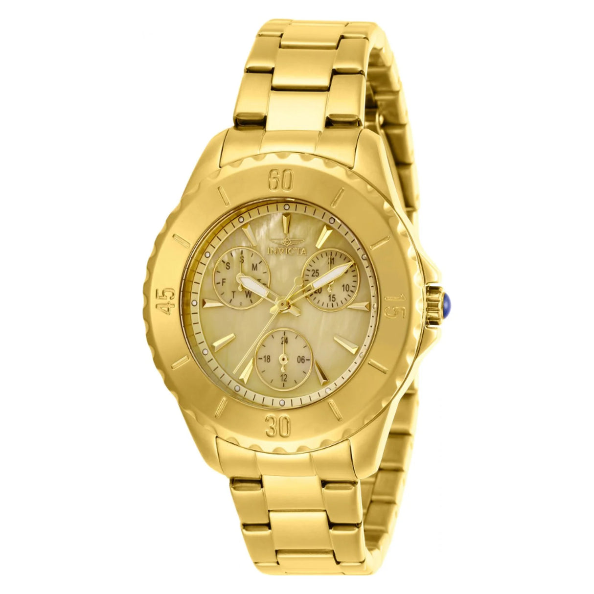 Reloj Invicta Angel de dama banda de metal 38mm