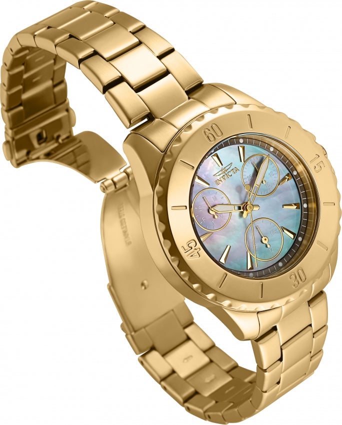 Reloj Invicta Angel de dama banda de metal 38mm