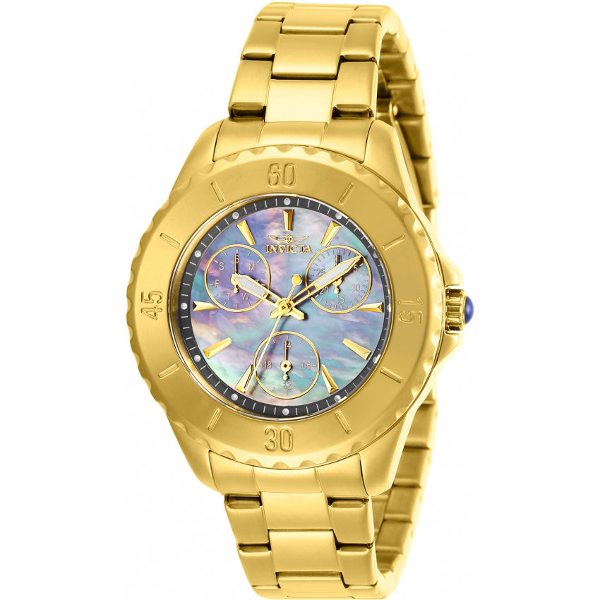 Reloj Invicta Angel de dama banda de metal 38mm