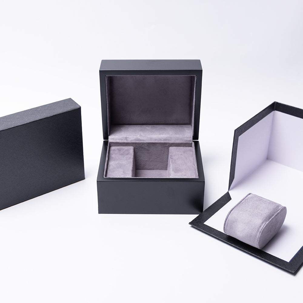 TC-001 Caja para un reloj acolchado de madera