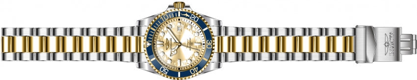 Reloj Invicta Aviator para hombre pulsera de metal 45mm